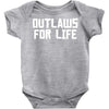 outlaws for life Baby Bodysuit