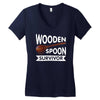 Wooden Spoon Survivor Women's V-Neck T-Shirt