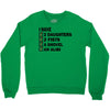 i have 2 daughter Crewneck Sweatshirt