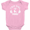 This Girl Loves Poodle Baby Onesie