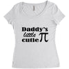 daddy little cuttie Women's Triblend Scoop T-shirt