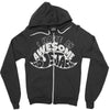 i have an awesome moustache Zipper Hoodie