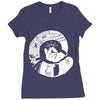 aw snap! Ladies Fitted T-Shirt