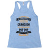 Super Cool Grandson Of A Freaking Awesome Pop Pop Racerback Tank