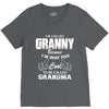 I&rsquo;m Called Granny Because I&rsquo;m Way Too Cool To Be Called Grandma V-Neck Tee