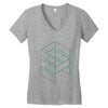 stacked Women's V-Neck T-Shirt