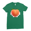 peach t Ladies Fitted T-Shirt