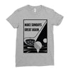 Make Sundays Great Again Shirt Ladies Fitted T-Shirt