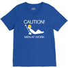 caution men at work V-Neck Tee