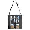 funny  mad max and dog, ideal gift or birthday present Adjustable Strap Totes