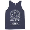 Golfer Papa Tank Top