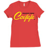 negative press covfefe Ladies Fitted T-Shirt