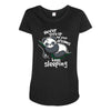 keep sleeping Maternity Scoop Neck T-shirt