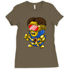 minion cyclops Ladies Fitted T-Shirt