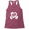 heart walking Racerback Tank