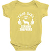 This Girl Loves Her German Shepherd Baby Onesie