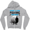 Father And Son Fishing Partners For Life Zipper Hoodie