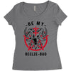 be my beelze bud Women's Triblend Scoop T-shirt