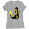 scormander (2) Ladies Fitted T-Shirt