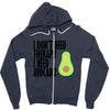 Avocado Zipper Hoodie