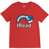 reading teacher V-Neck Tee