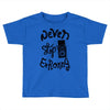 never stop exploring Toddler T-shirt