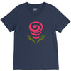 cute flowers V-Neck Tee