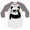 panda bear 3/4 Sleeve Shirt
