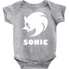 sonic uomo donna bambino sega videogames Baby Onesie
