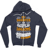 My Daughter Is Super Awesome Her Stepmom Zipper Hoodie