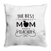 the best kind of mom raises a teacher Throw Pillow