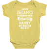 Perfect Freakin Nanny Baby Onesie