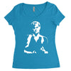 kings of leon caleb followill indie rock music Women's Triblend Scoop T-shirt