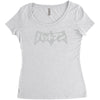 japanese batman logo fan inspired Women's Triblend Scoop T-shirt
