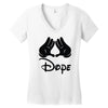 mickey mouse sexy dope Women's V-Neck T-Shirt