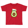 santa avocado Toddler T-shirt