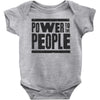 power to the people Baby Onesie