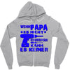 wenn papa es nicht kann Zipper Hoodie