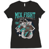 mma Ladies Fitted T-Shirt