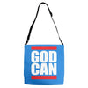god can Adjustable Strap Totes