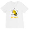 bee happy V-Neck Tee