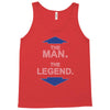 the man   the legend funny Tank Top