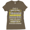 Legends Are Born In April Ladies Fitted T-Shirt