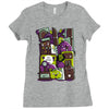 monster at house Ladies Fitted T-Shirt