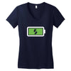 Powerfull Son Women's V-Neck T-Shirt