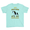 my unicorn ate my homework Youth Tee
