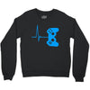 game heart beat Crewneck Sweatshirt