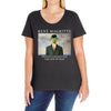René Magritte The Son Of Man Ladies Curvy T-Shirt