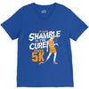 shamble to the cure zombie 5k V-Neck Tee
