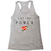 latina power with cute heart Racerback Tank